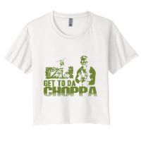 Get To The Choppa Crop Top