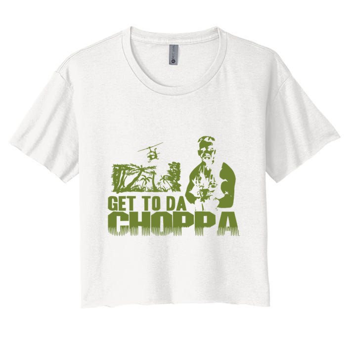 Get To The Choppa Crop Top