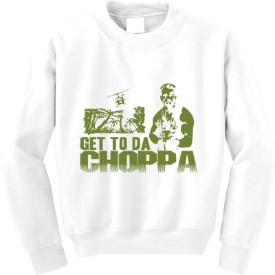 Get To The Choppa Kids Sweatshirt