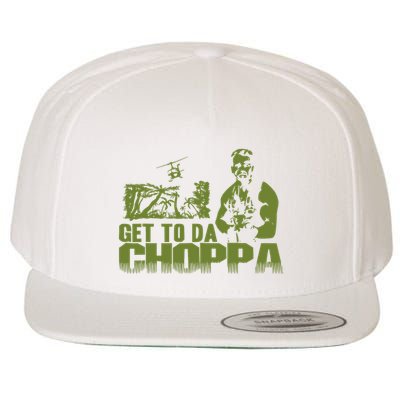 Get To The Choppa Wool Snapback Cap