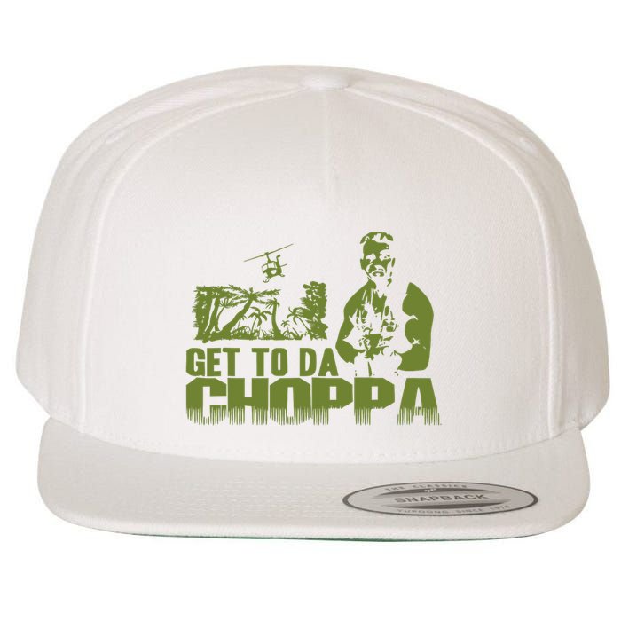 Get To The Choppa Wool Snapback Cap