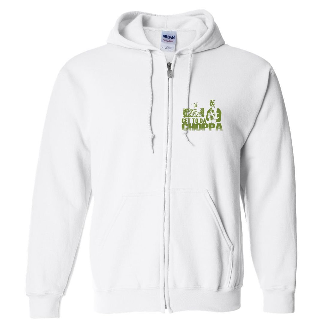 Get To The Choppa Full Zip Hoodie