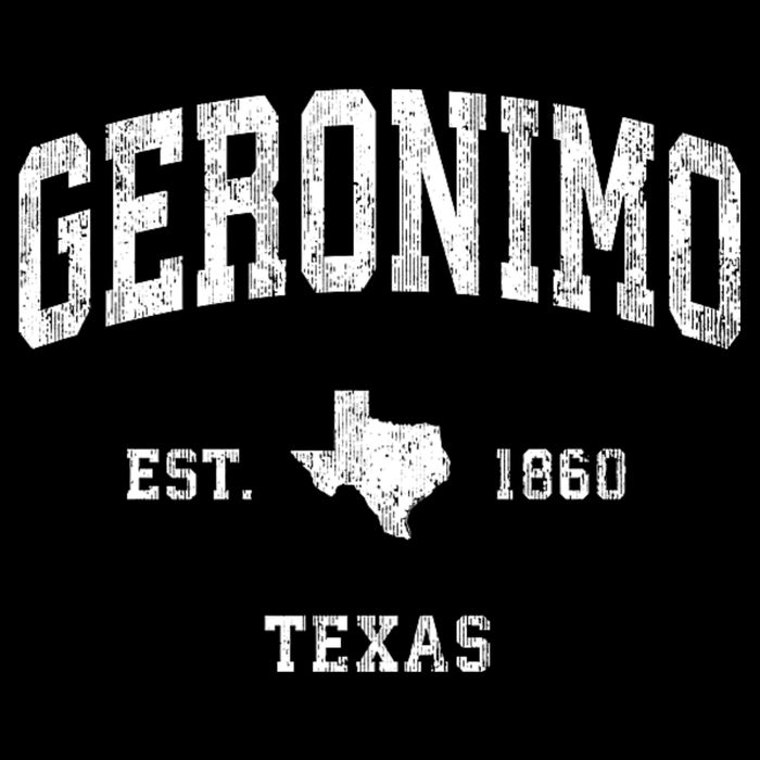 Geronimo Texas Tx Vintage Athletic T-Shirt