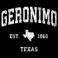 Geronimo Texas Tx Vintage Athletic Tall T-Shirt