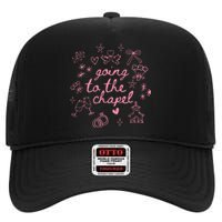 Going To The Chapel High Crown Mesh Back Trucker Hat