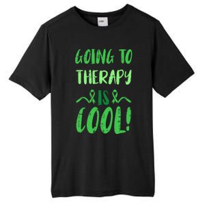 Going To Therapy Mental Health Awareness Warrior Tall Fusion ChromaSoft Performance T-Shirt