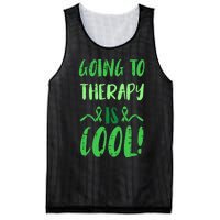 Going To Therapy Mental Health Awareness Warrior Mesh Reversible Basketball Jersey Tank