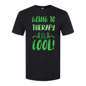 Going To Therapy Mental Health Awareness Warrior Softstyle CVC T-Shirt