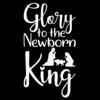 Glory To The Newborn King Birth Of Jesus Christ God Faith Impact Tech Backpack