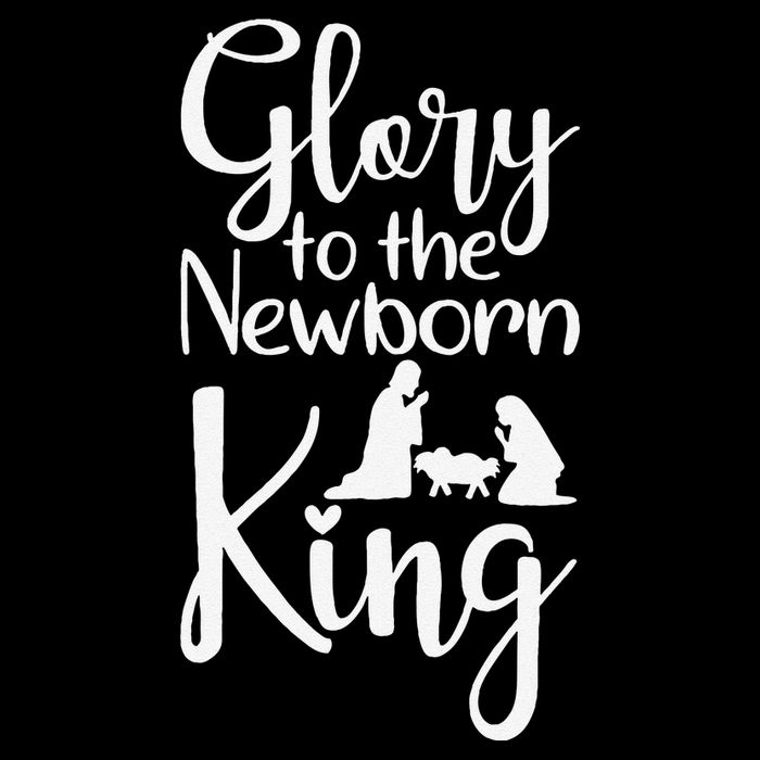 Glory To The Newborn King Birth Of Jesus Christ God Faith Impact Tech Backpack