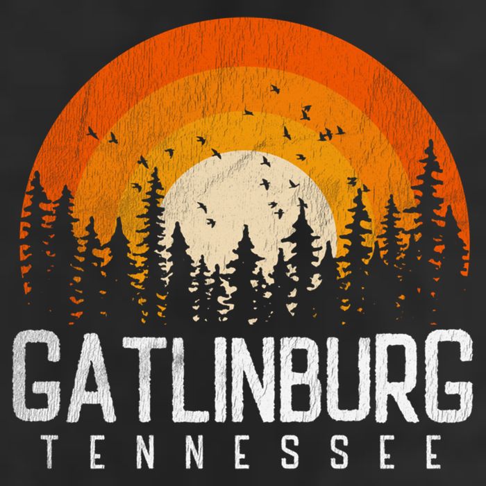 Gatlinburg Tennessee Tn Gift Retro Style Vintage 80s Gift Cool Gift Hat