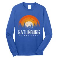 Gatlinburg Tennessee Tn Gift Retro Style Vintage 80s Gift Cool Gift Long Sleeve Shirt