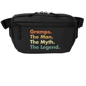 Gramps The The Myth The Legend Father Dad Uncle Cool Gift Crossbody Pack