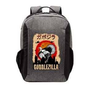 Gobblezilla Turkey Thanksgiving Vector Backpack