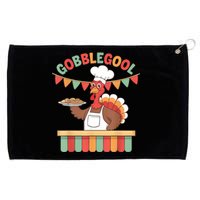 Gobblegool Turkey Thanksgiving Grommeted Golf Towel