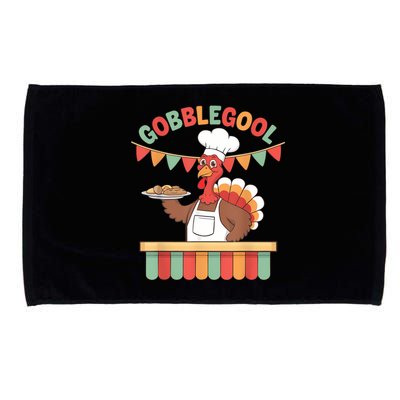 Gobblegool Turkey Thanksgiving Microfiber Hand Towel