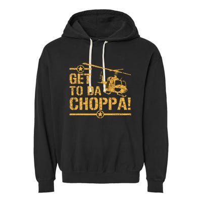 Get To The Choppa II Garment-Dyed Fleece Hoodie