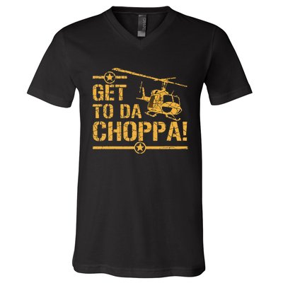 Get To The Choppa II V-Neck T-Shirt