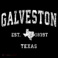 Galveston Texas Tx Vintage Athletic Sports Tall T-Shirt