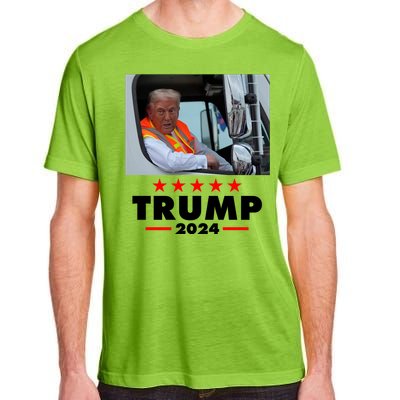 Garbage Truck Trump 2024 Adult ChromaSoft Performance T-Shirt