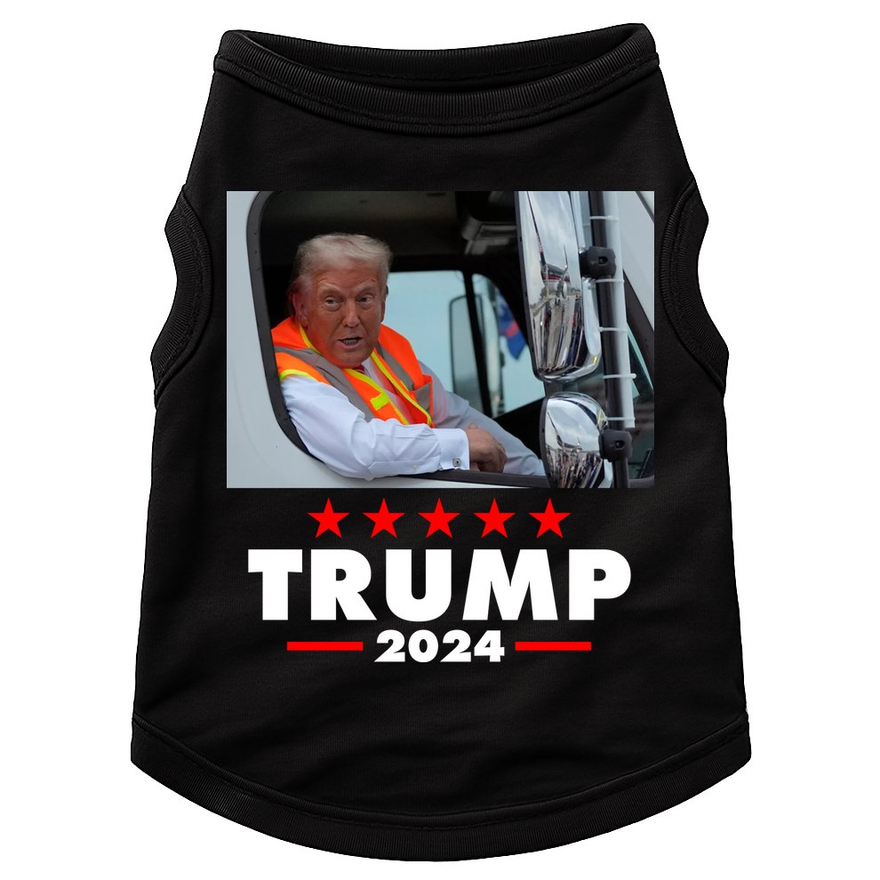Garbage Truck Trump 2024 Doggie Tank