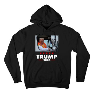 Garbage Truck Trump 2024 Hoodie