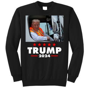 Garbage Truck Trump 2024 Sweatshirt