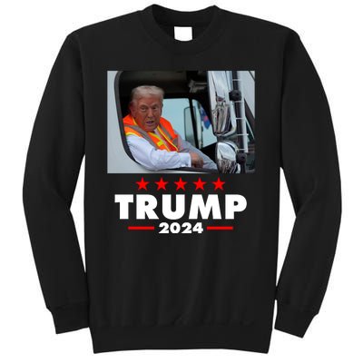 Garbage Truck Trump 2024 Sweatshirt