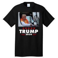 Garbage Truck Trump 2024 Tall T-Shirt