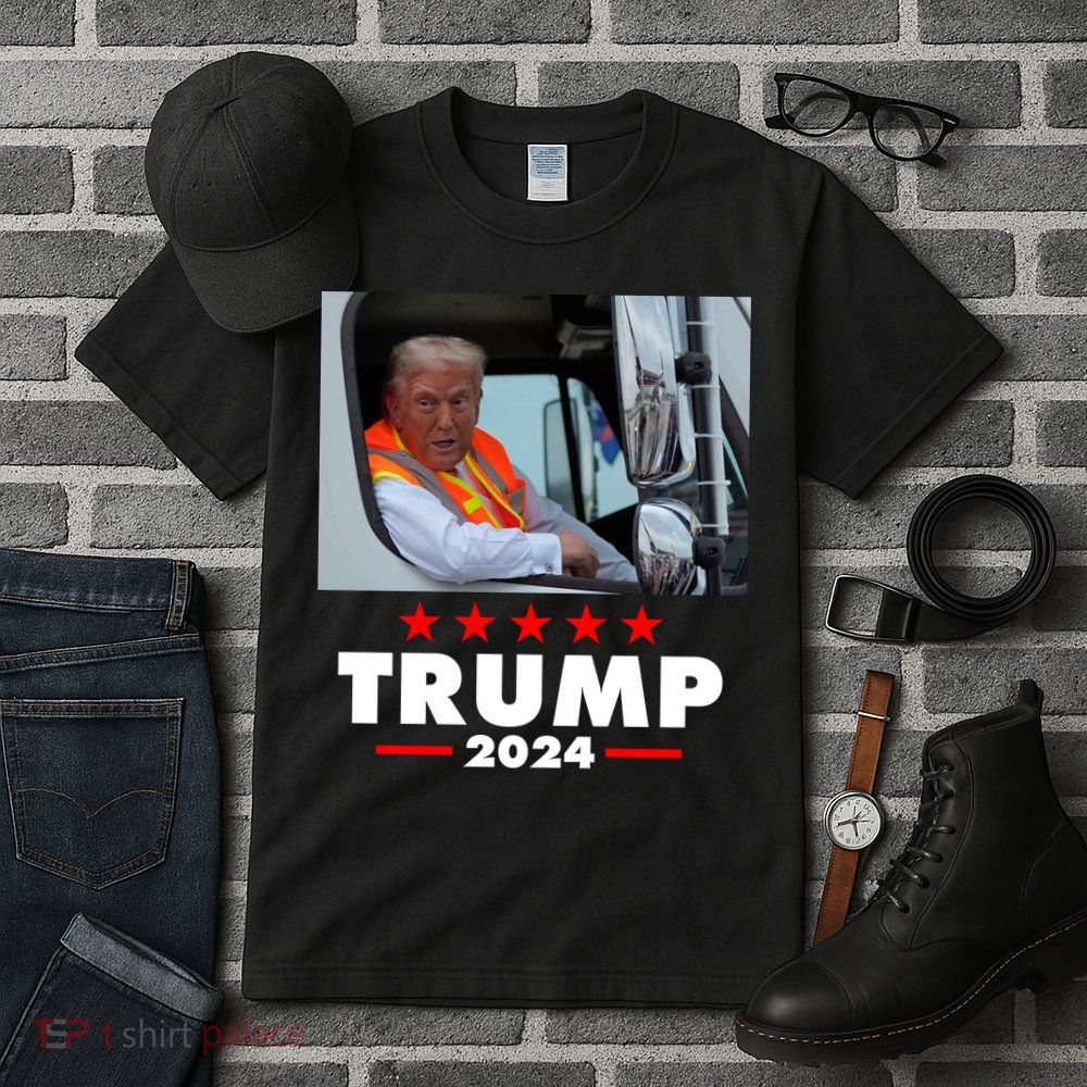 Garbage Truck Trump 2024 Tall T-Shirt