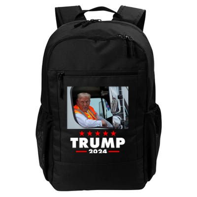 Garbage Truck Trump 2024 Daily Commute Backpack