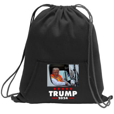 Garbage Truck Trump 2024 Sweatshirt Cinch Pack Bag