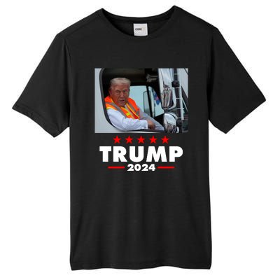 Garbage Truck Trump 2024 Tall Fusion ChromaSoft Performance T-Shirt