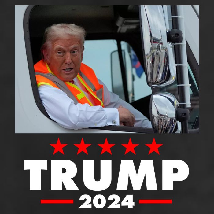 Garbage Truck Trump 2024 11oz C Handle Ceramic Mug