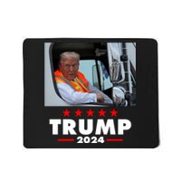 Garbage Truck Trump 2024 Mousepad