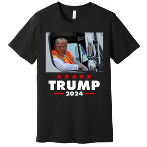 Garbage Truck Trump 2024 Premium T-Shirt