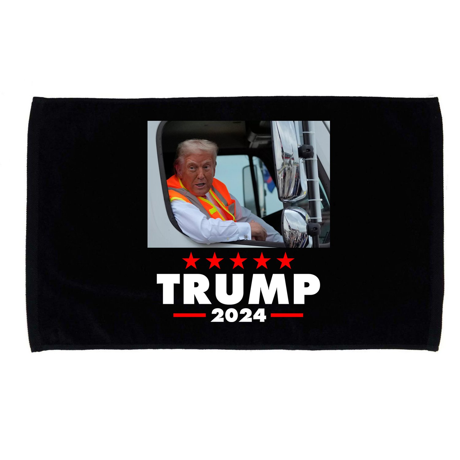Garbage Truck Trump 2024 Microfiber Hand Towel