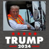 Garbage Truck Trump 2024 Vector Backpack