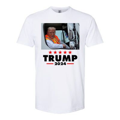 Garbage Truck Trump 2024 Softstyle® CVC T-Shirt