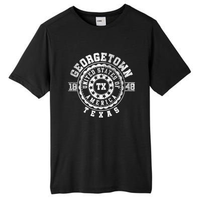 Georgetown Tx Texas Vintage City S Meaningful Gift Tall Fusion ChromaSoft Performance T-Shirt