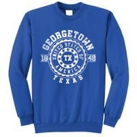 Georgetown Tx Texas Vintage City S Meaningful Gift Tall Sweatshirt