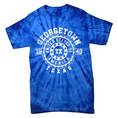 Georgetown Tx Texas Vintage City S Meaningful Gift Tie-Dye T-Shirt