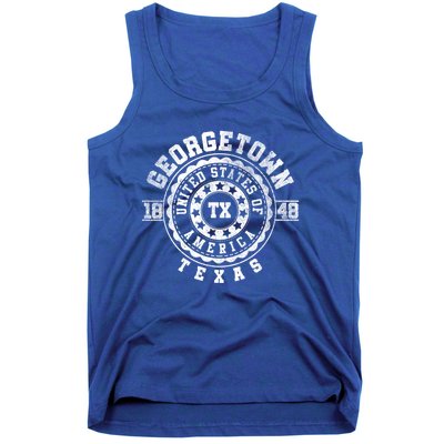 Georgetown Tx Texas Vintage City S Meaningful Gift Tank Top