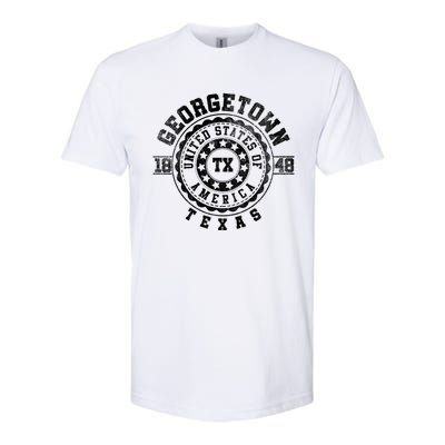 Georgetown Tx Texas Vintage City S Meaningful Gift Softstyle CVC T-Shirt