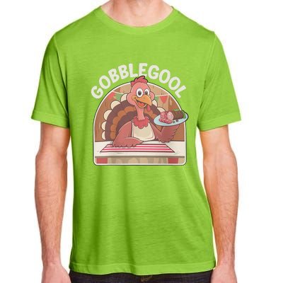 Gobblegool Turkey Thanksgiving Adult ChromaSoft Performance T-Shirt