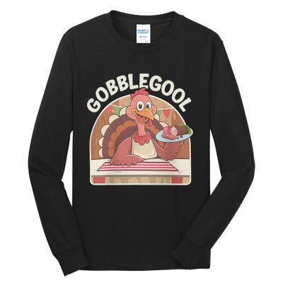 Gobblegool Turkey Thanksgiving Tall Long Sleeve T-Shirt