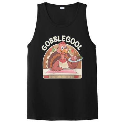 Gobblegool Turkey Thanksgiving PosiCharge Competitor Tank