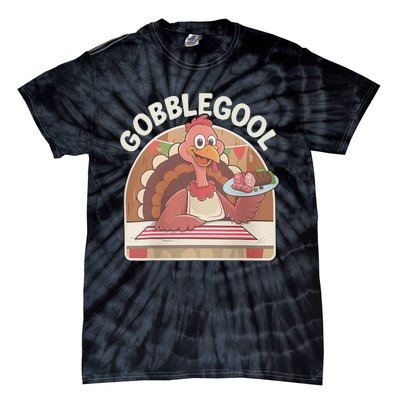 Gobblegool Turkey Thanksgiving Tie-Dye T-Shirt