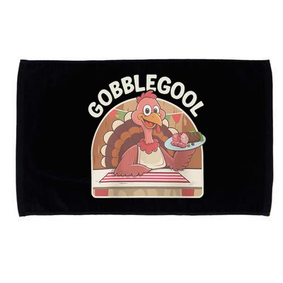 Gobblegool Turkey Thanksgiving Microfiber Hand Towel