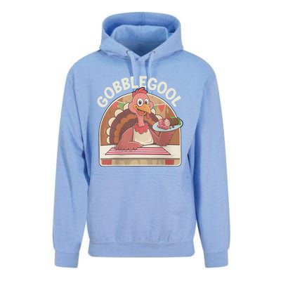 Gobblegool Turkey Thanksgiving Unisex Surf Hoodie